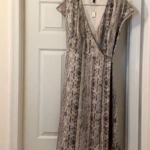 Snakeskin dress
